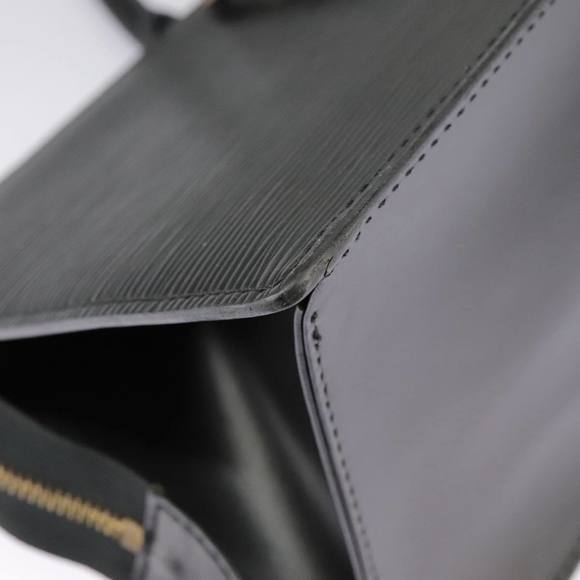 LOUIS VUITTON Epi Sac Triangle Hand Bag Black M52092 LV Auth 91033 - Picture 16 of 16